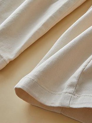 Ladies Casual Elastic High Waist Ninth Pants