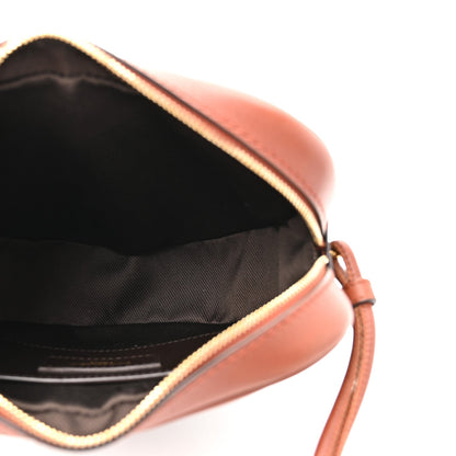 Canvas Smooth Calfskin Le Monogramme Coeur Crossbody Chestnut
