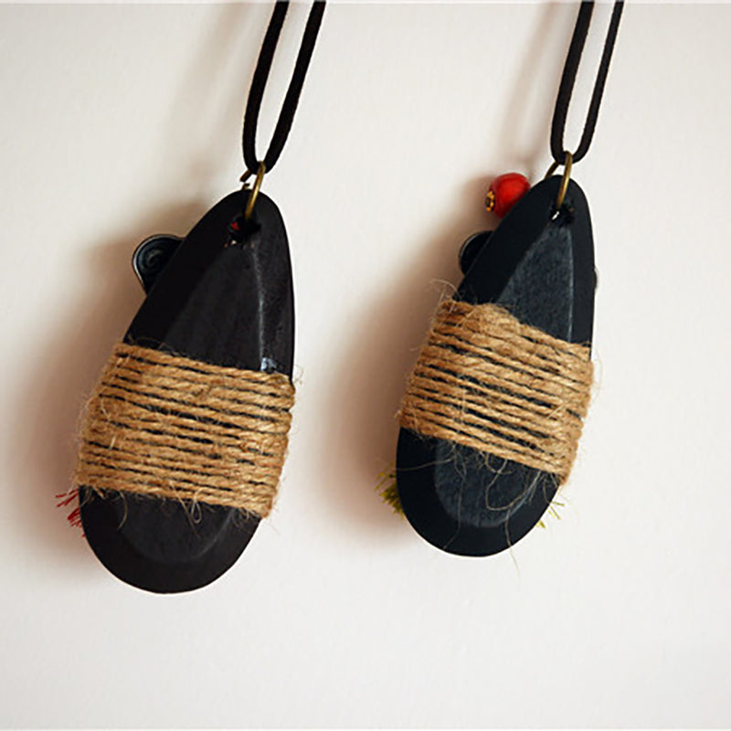 Vintage Ethnic Tassel Necklace Sweater Pendants