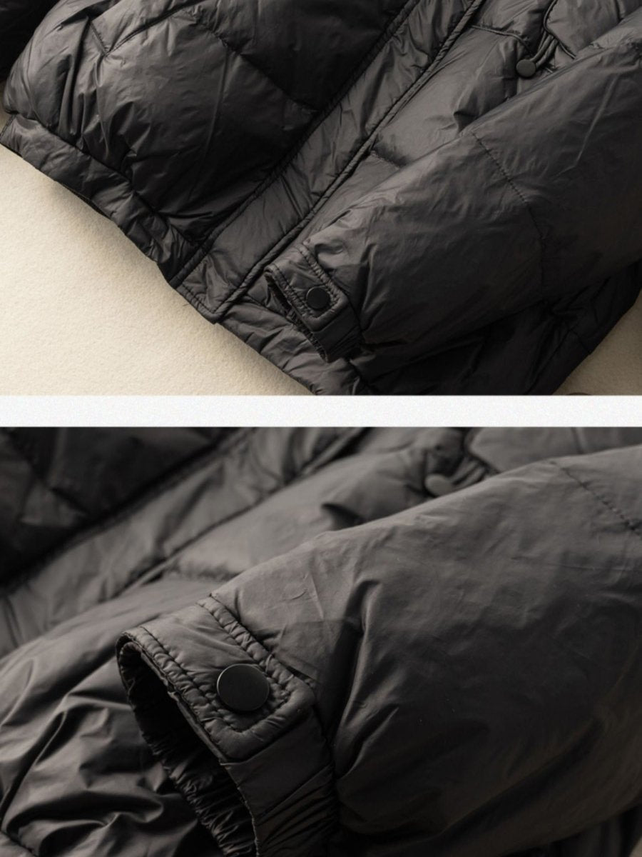 Lightweight And Loose Literary Vintage Short Version Down Jacket