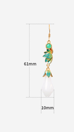Court Style Literary Retro Earrings