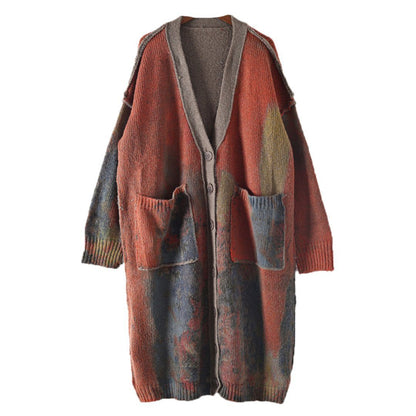 Cozy Casual Loose Knitted Autumn Thick Sweater Cardigan Coat