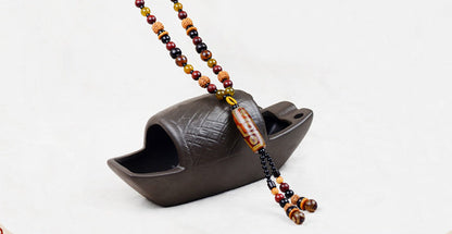 Retro Style Bead Necklace