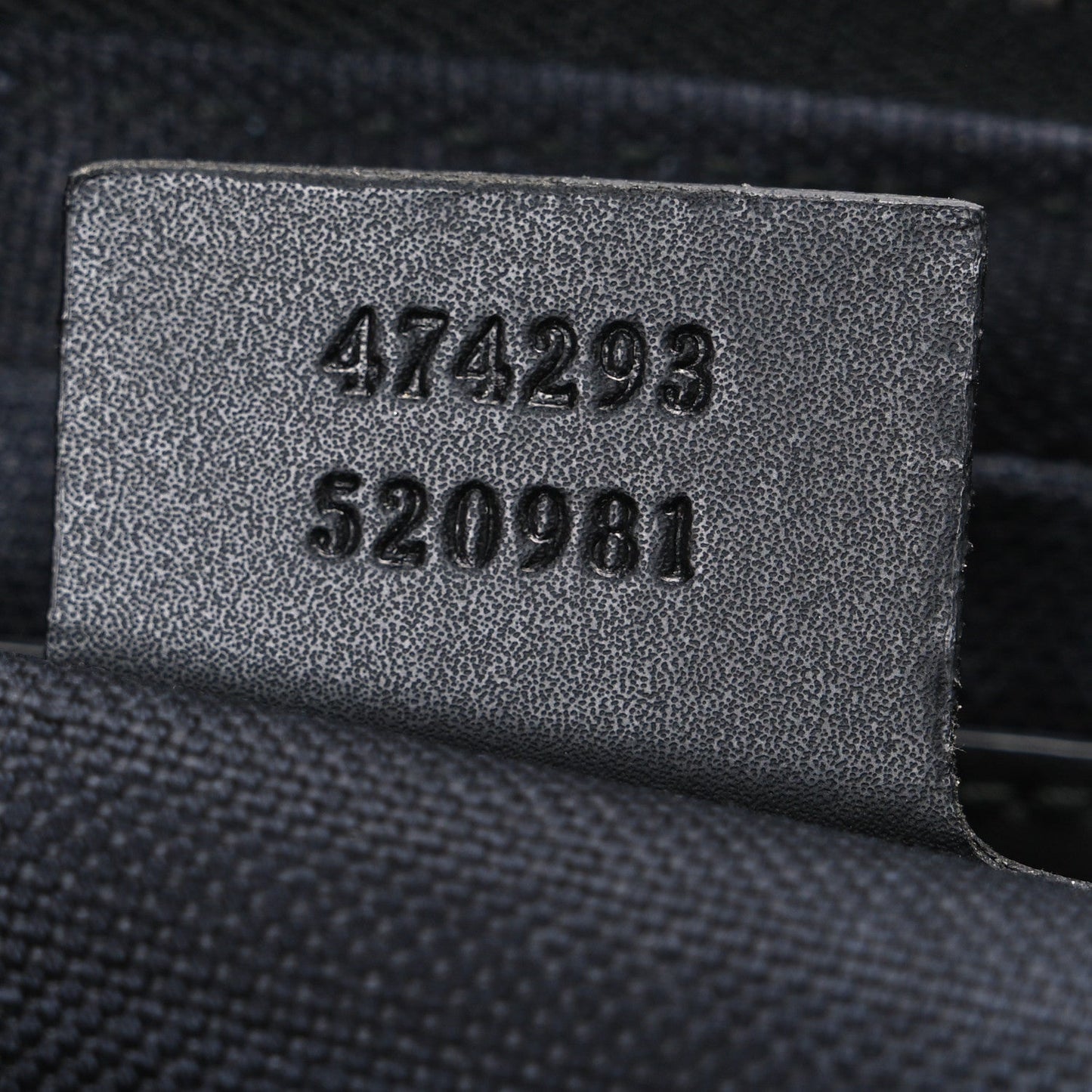Soft GG Supreme Monogram Web Belt Bag Black Grey