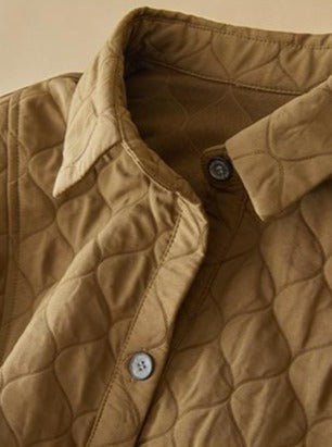 Casual Long Sleeve Single Breasted Vintage Mid-Length Coat In One-Size