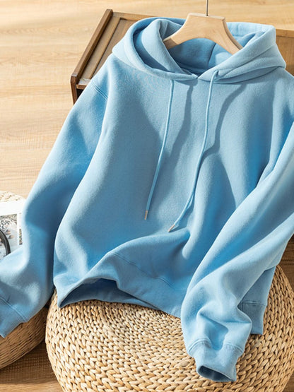 Casual Loose Pullover Hoodie For Women