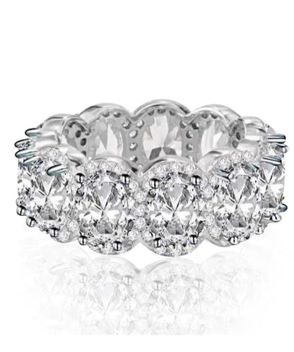 Boho Silk Alloy Zircon Open Rings