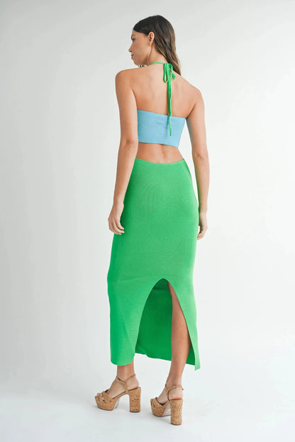 The Aqua Dress