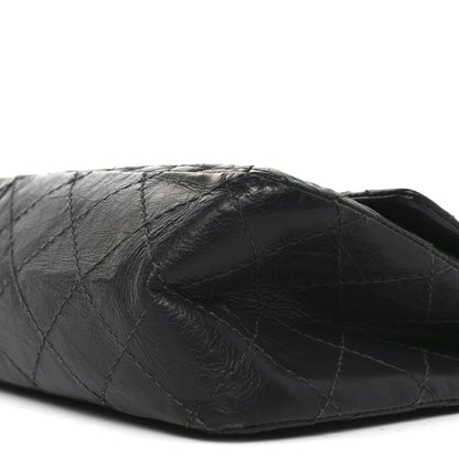 Aged Calfskin Quilted 2.55 Reissue 226 Flap Grey