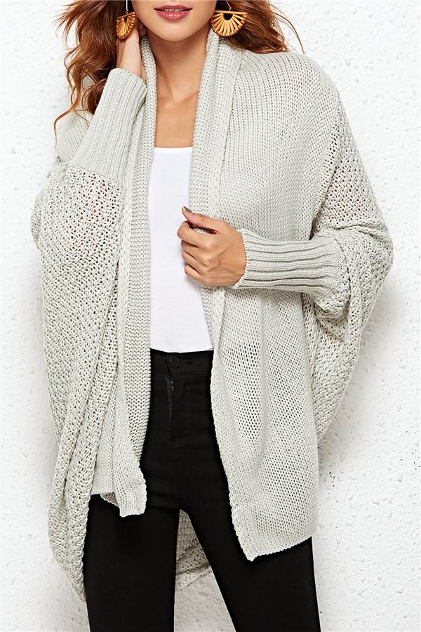 Colbie Dolman Cardigan - Khaki