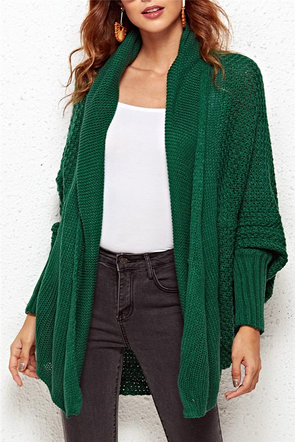 Colbie Dolman Cardigan - Khaki