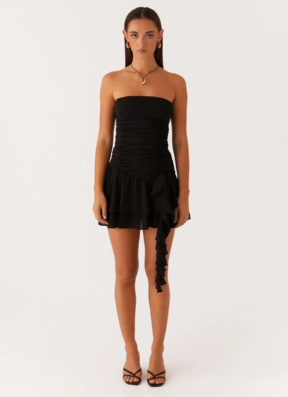 Viviana Mini Dress - Black