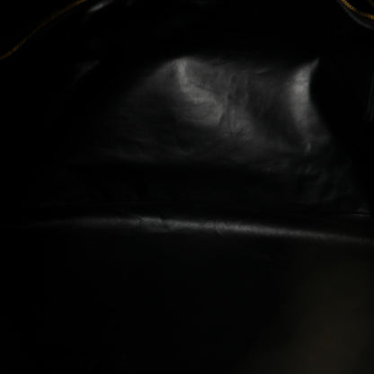 Calfskin Intrecciato Large Hop Black