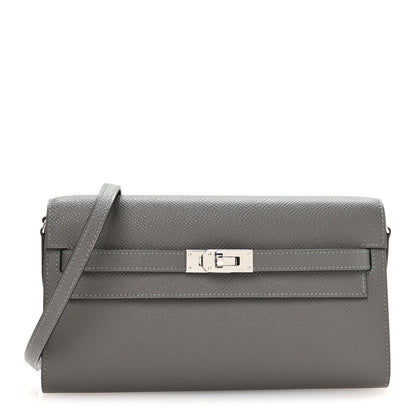 Epsom Kelly To Go Wallet Gris Meyer