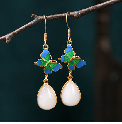 Court Style Literary Retro Earrings