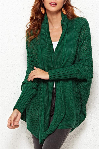 Colbie Dolman Cardigan - Green