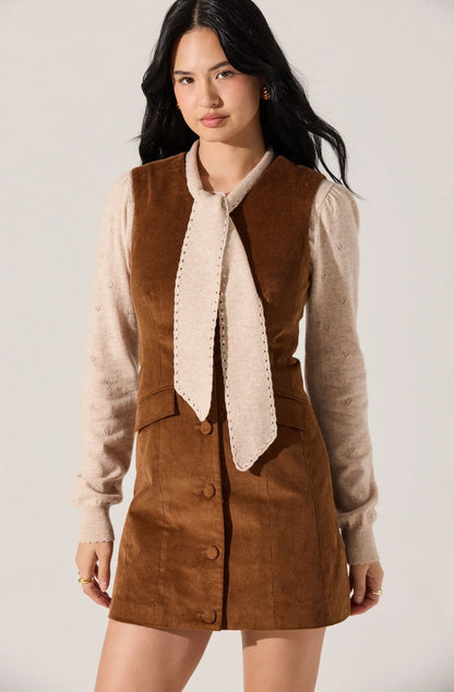 Gisselle Corduroy Mini Dress