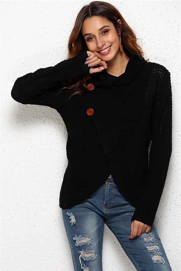 Just For You Sweater Cardigan - Blue