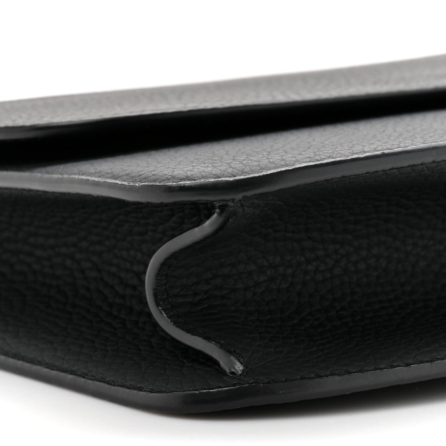 Grained Calfskin The Sofia 10 Crossbody Black