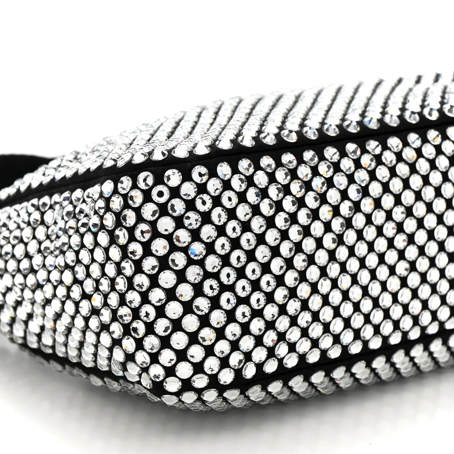 Satin Crystal Mini Re-Edition 2000 Bag Cristal