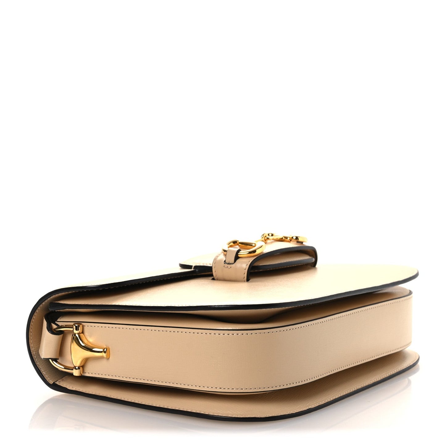 Azalea Calfskin Horsebit 1955 Shoulder Bag Bubble Tea