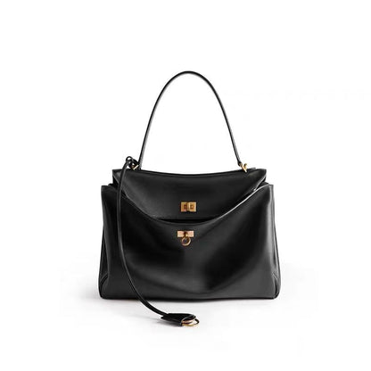BALENCIAGA Rodeo leather tote