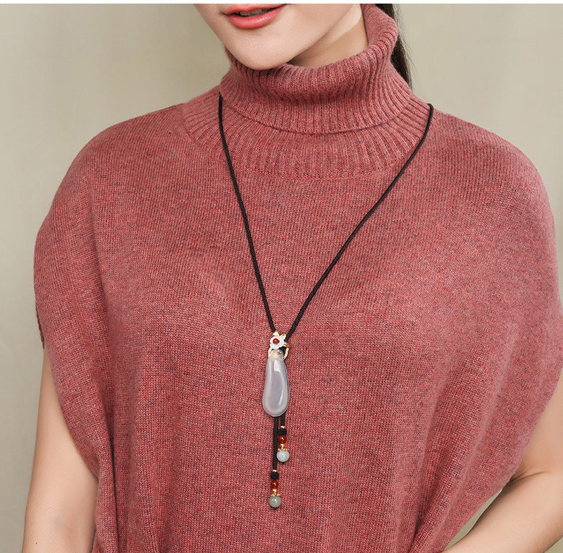 Retro Art Necklace