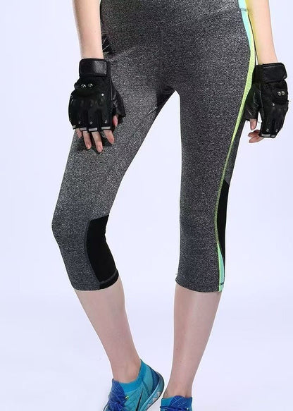 Push Up Tummy Control Capri Leggings Running Leggings