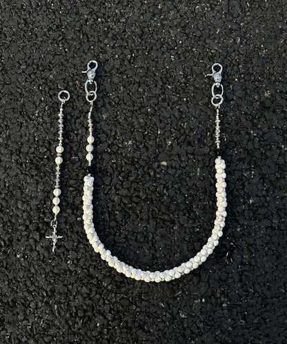 Original Design Silk Metal Pearl Beading Waist Chain