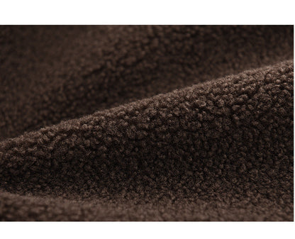 Fashion Mid-Length Sherpa Thermal Jacket