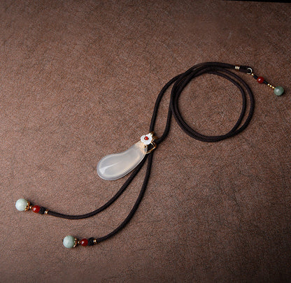 Retro Art Necklace