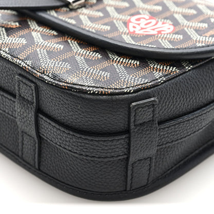 Goyardine Belvedere II PM Messenger Bag Black