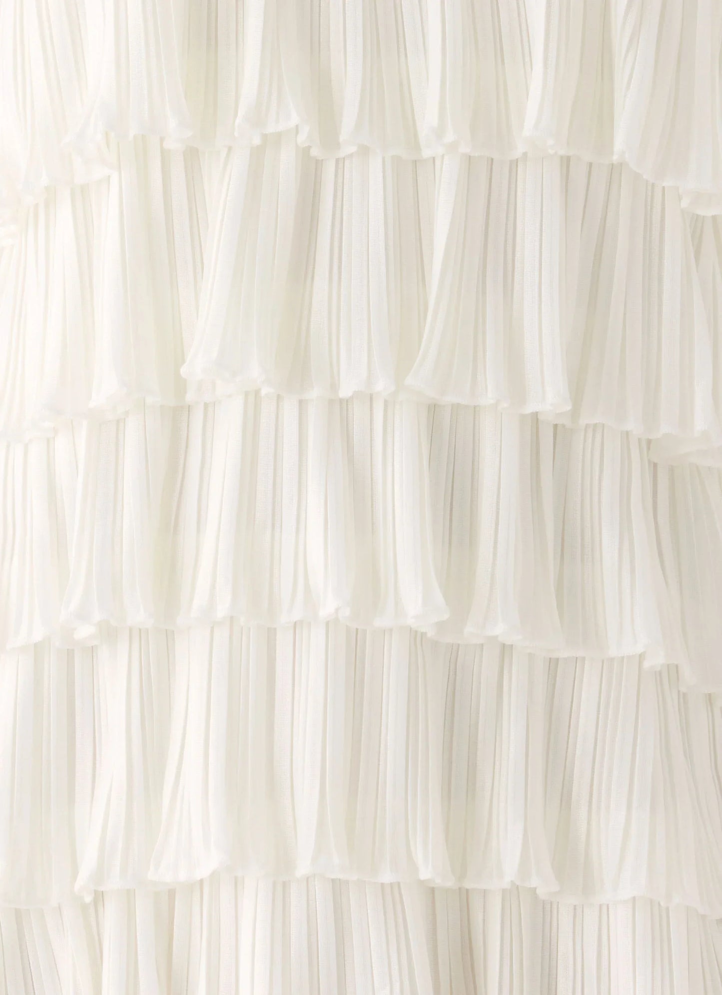 Lunar Bloom Mini Dress - Ivory
