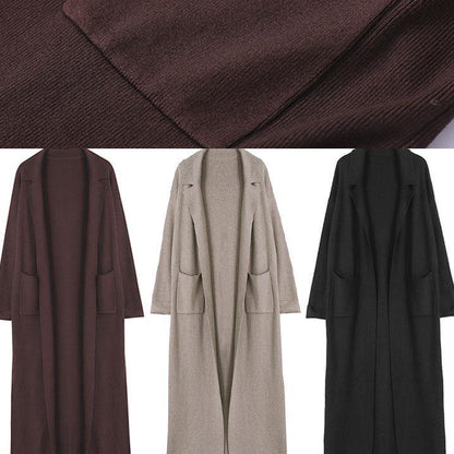 Pullover chocolate plus size patchwork knit sweat tops