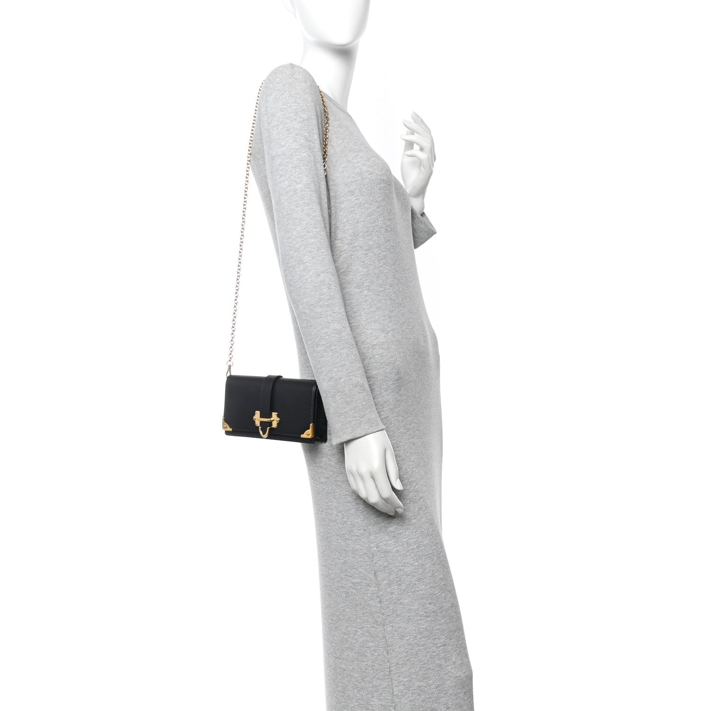 Saffiano Cahier Mini Bag Black