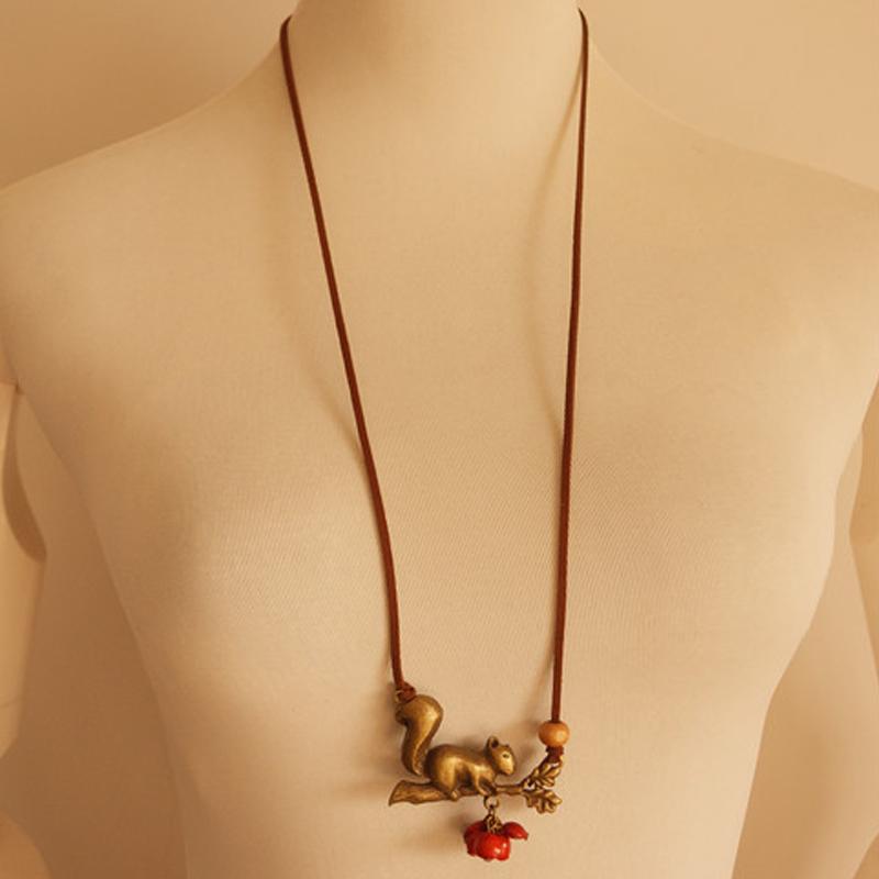 Vintage Indie Folk Sweater Chain