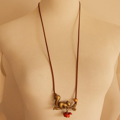 Vintage Indie Folk Sweater Chain