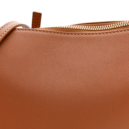 Calfskin Mini Hammock Hobo Tan