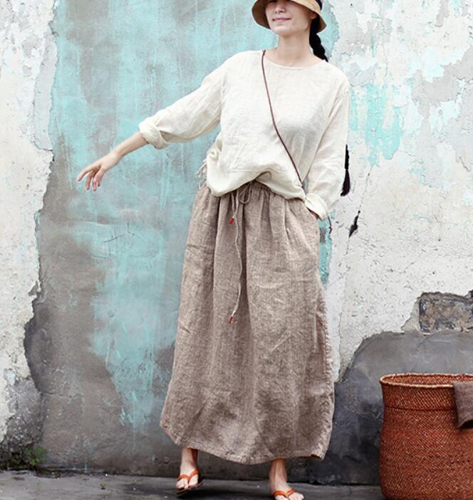 Ramie Women's Skirts