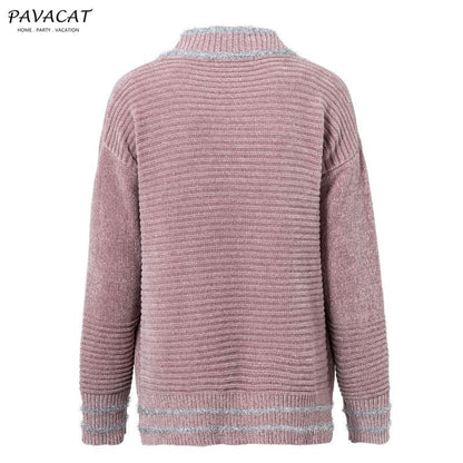 Elegant Chenille Tassel Pocket Sweater Cardigan