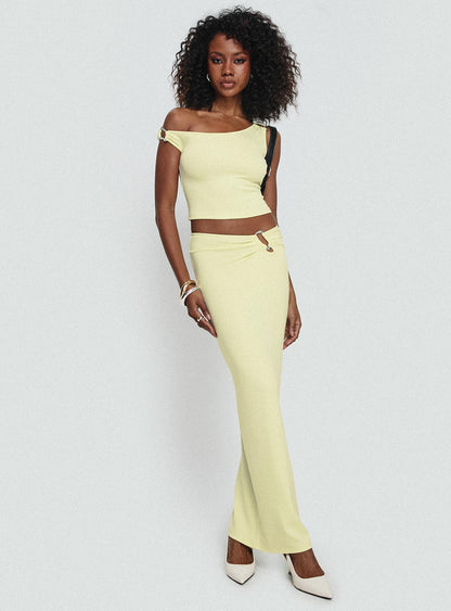 Whiley Maxi Skirt Cream