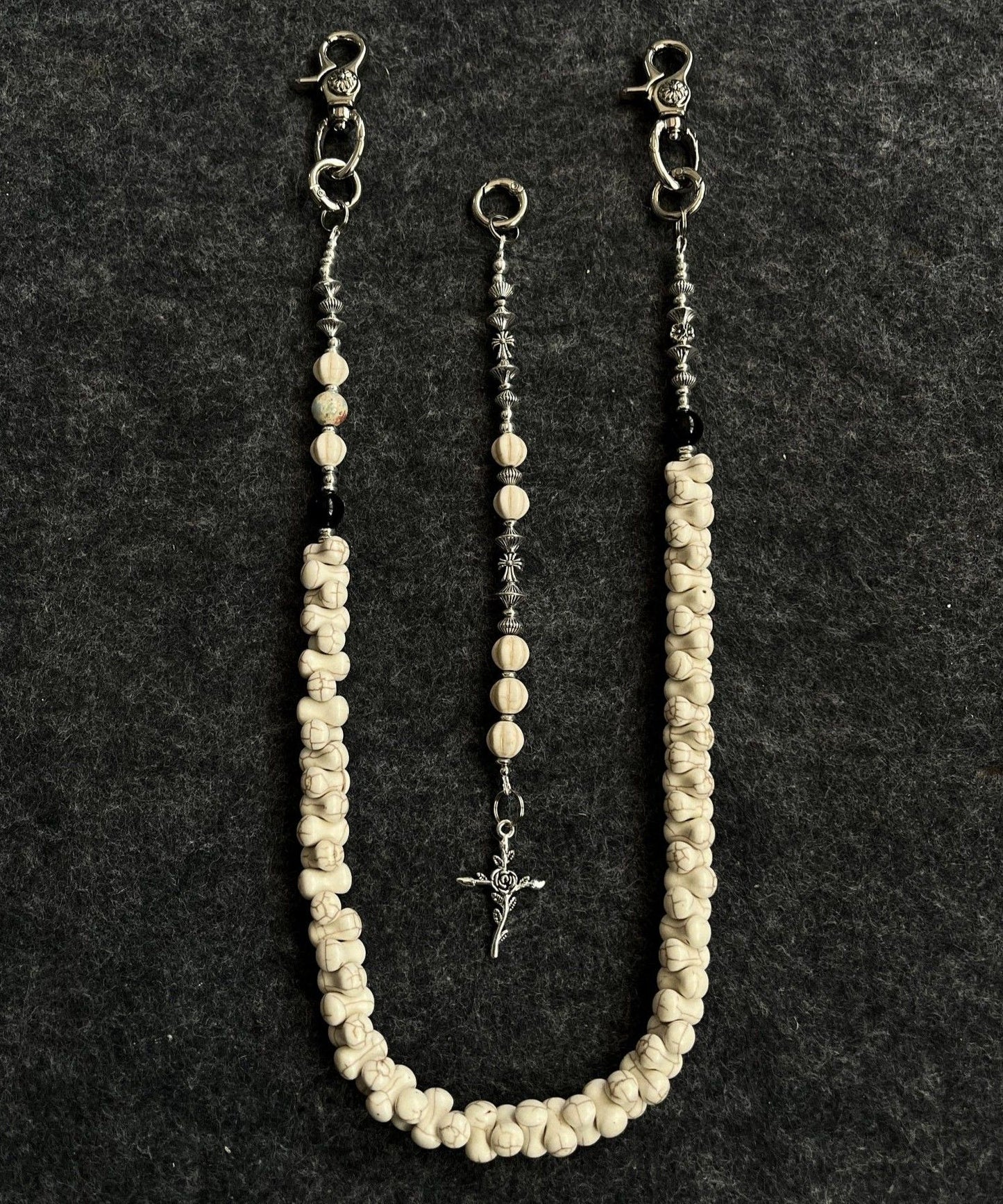 Original Design Silk Metal Pearl Beading Waist Chain