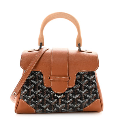 Goyardine Mini Saigon Black Gold