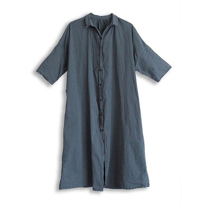 Autumn Women Retro Single-Breasted Thin Wind Coat