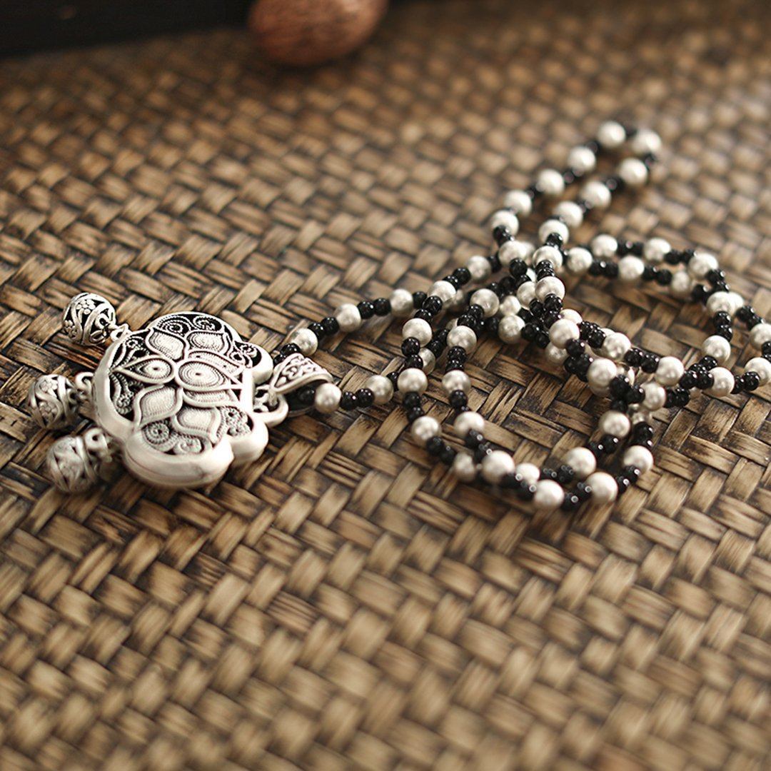 Ethnic style With Imitation Silver Pendant For Necklaces