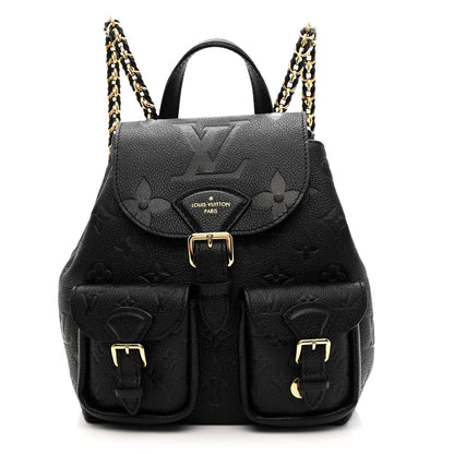 Empreinte Monogram Backup Backpack Black