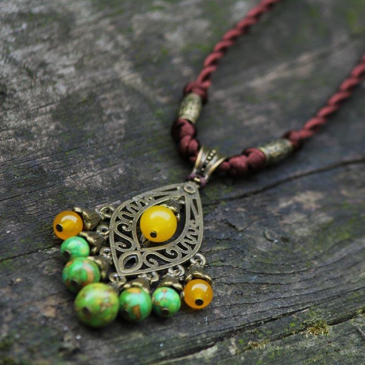 Vintage Alloy Ethnic Boho Style Necklace