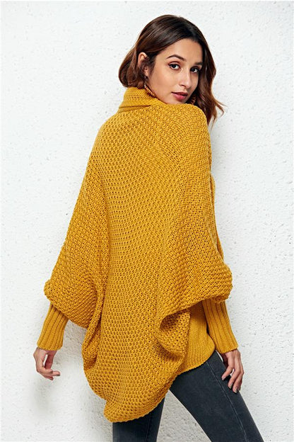 Colbie Dolman Cardigan - Red