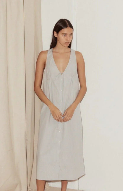 Tuck Tie Dress