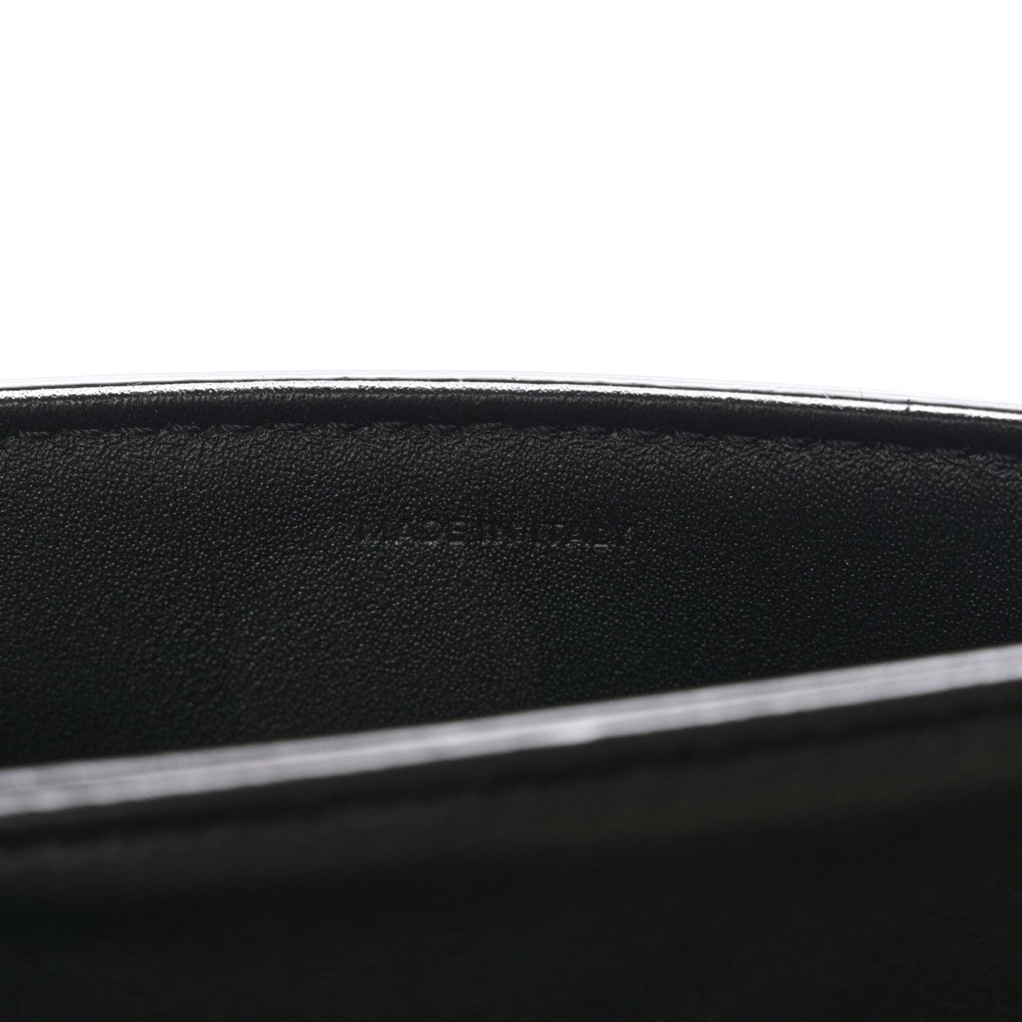 Shiny Calfskin Teen Triomphe Black